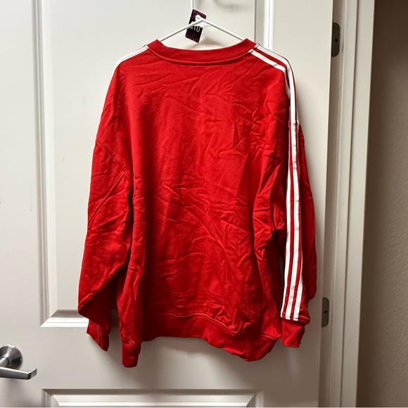 #70 Adidas Oversized Crewneck Womens Size M - Picture 6 of 6